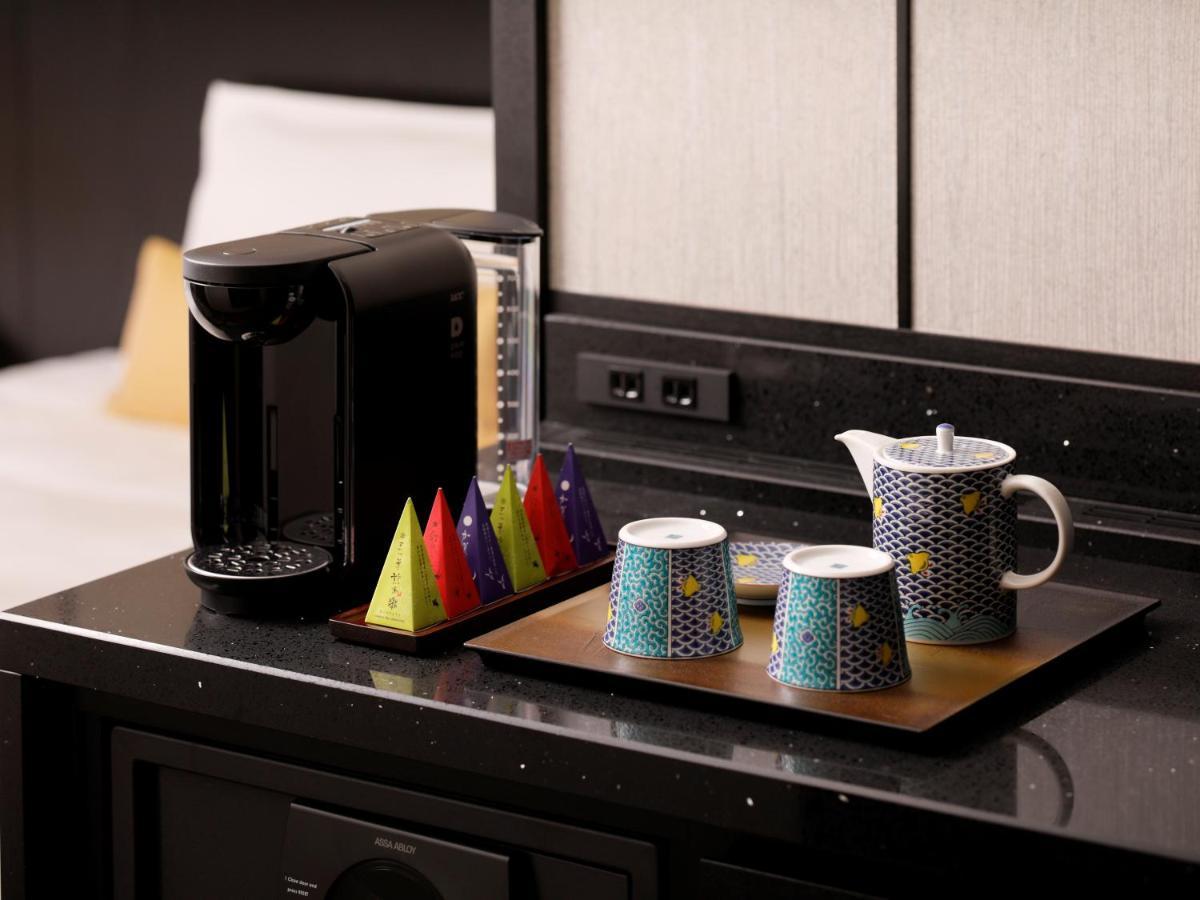 The Hotel Sanraku Kanazawa 21Th December 2022 Open Eksteriør bilde A Nespresso coffee machine in a hotel room