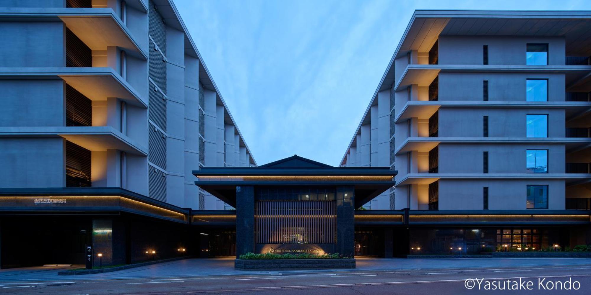 The Hotel Sanraku Kanazawa 21Th December 2022 Open Eksteriør bilde The hotel's entrance