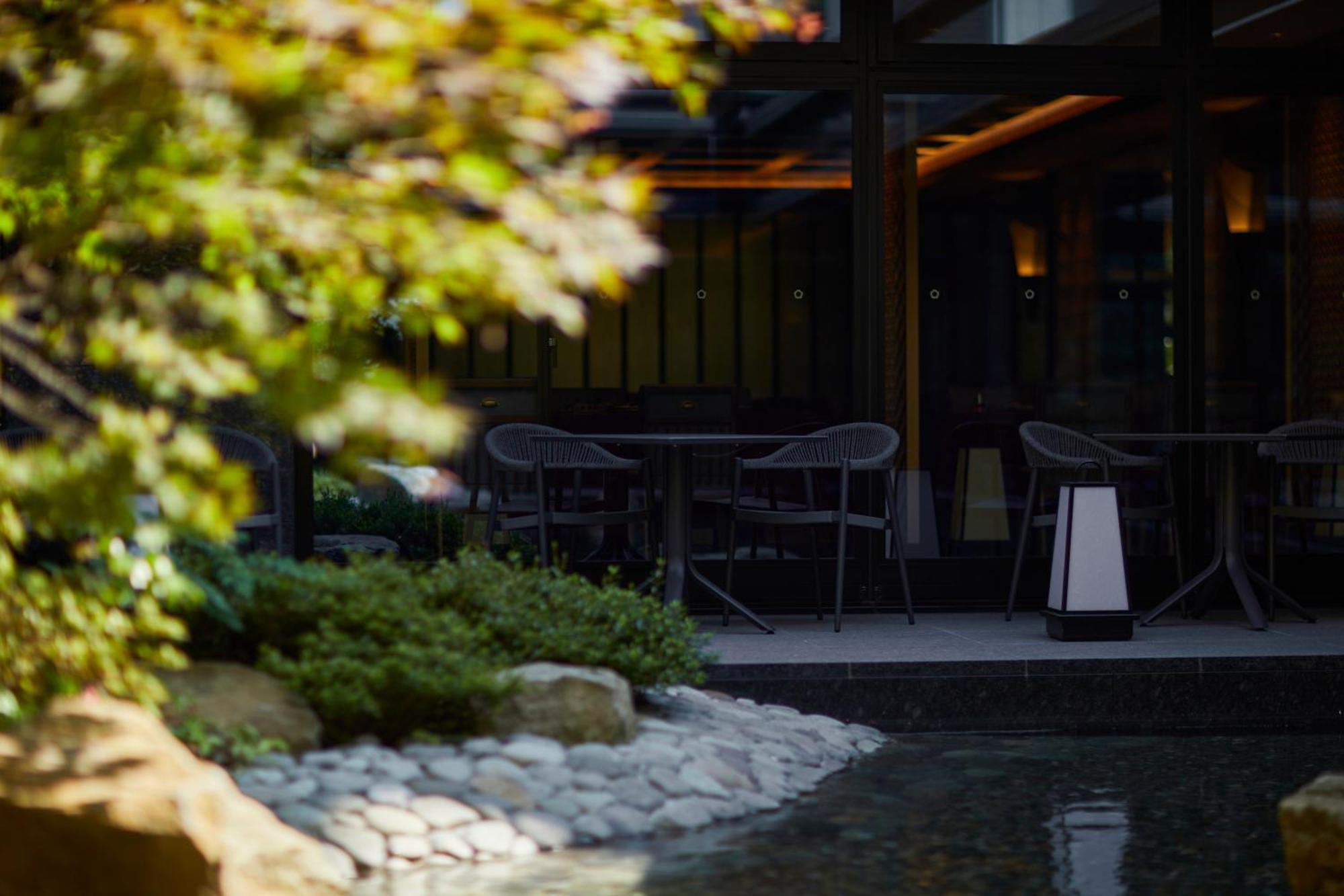 The Hotel Sanraku Kanazawa 21Th December 2022 Open Eksteriør bilde The restaurant's garden
