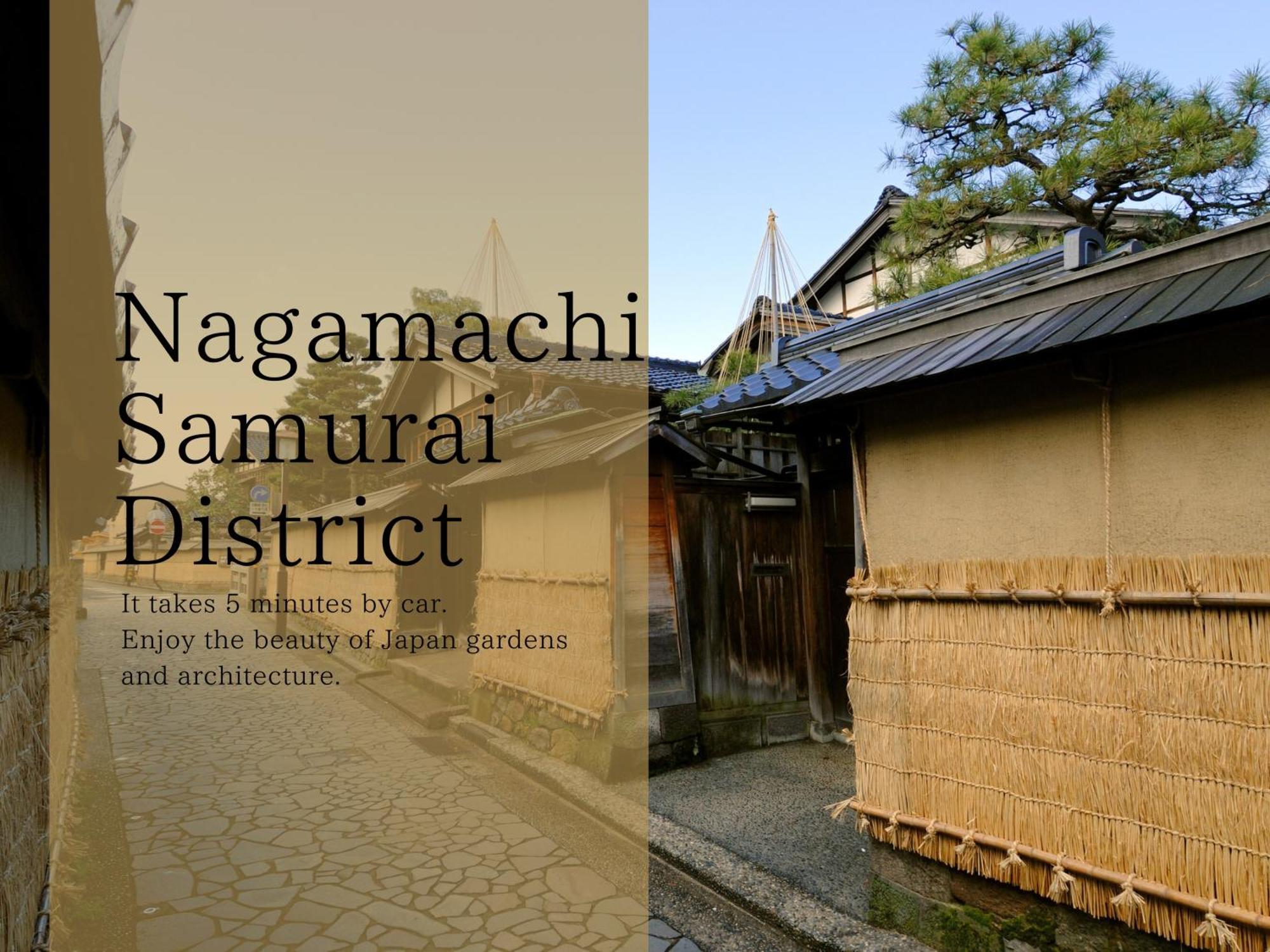 The Hotel Sanraku Kanazawa 21Th December 2022 Open Eksteriør bilde Nagamachi Samurai District