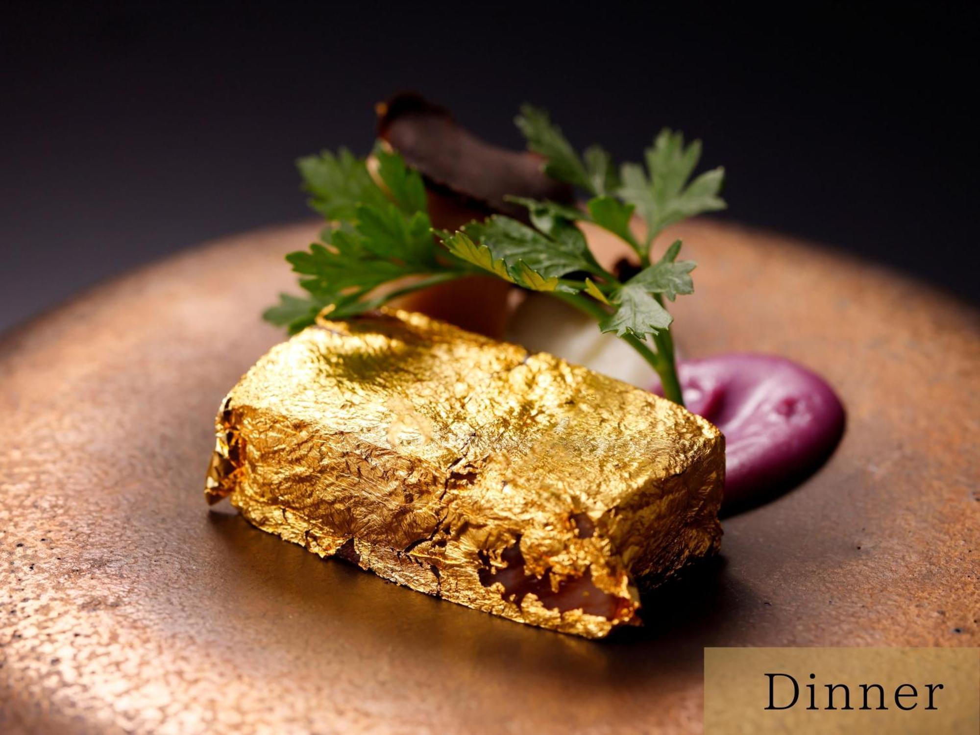 The Hotel Sanraku Kanazawa 21Th December 2022 Open Eksteriør bilde Gold-plated foie gras